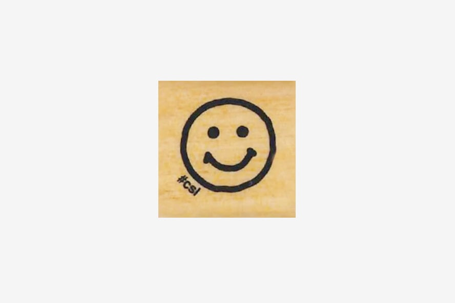Kodomo No Kao Stamp - Mini Smiley | Flywheel | Stationery | Tasmania