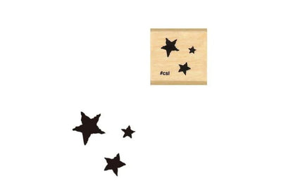 Kodomo No Kao Stamp - Mini Stars | Flywheel | Stationery | Tasmania
