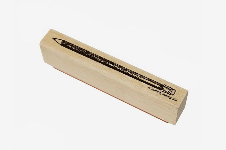 Kodomo No Kao Stamp - Pencil | Flywheel | Stationery | Tasmania