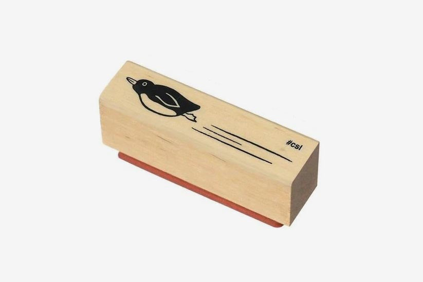 Kodomo No Kao Stamp - Sliding Penguin | Flywheel | Stationery | Tasmania