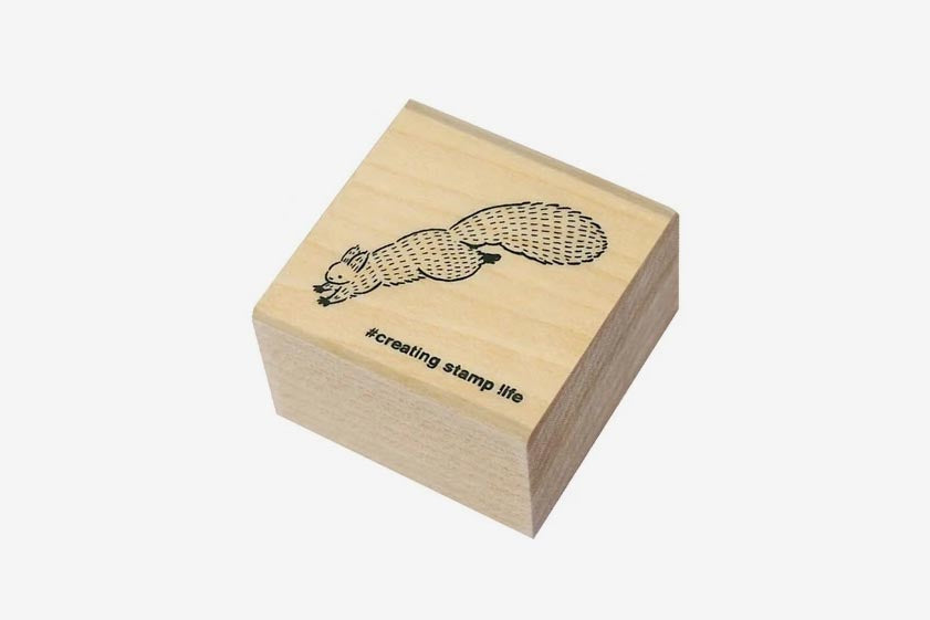 Kodomo No Kao Stamp - Squirrel | Flywheel | Stationery | Tasmania