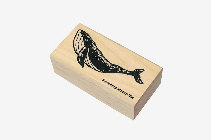 Kodomo No Kao Stamp - Whale | Flywheel | Stationery | Tasmania
