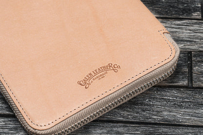 Galen Leather B6 Leather Notebook Folio - Undyed | Flywheel | Stationery | Tasmania