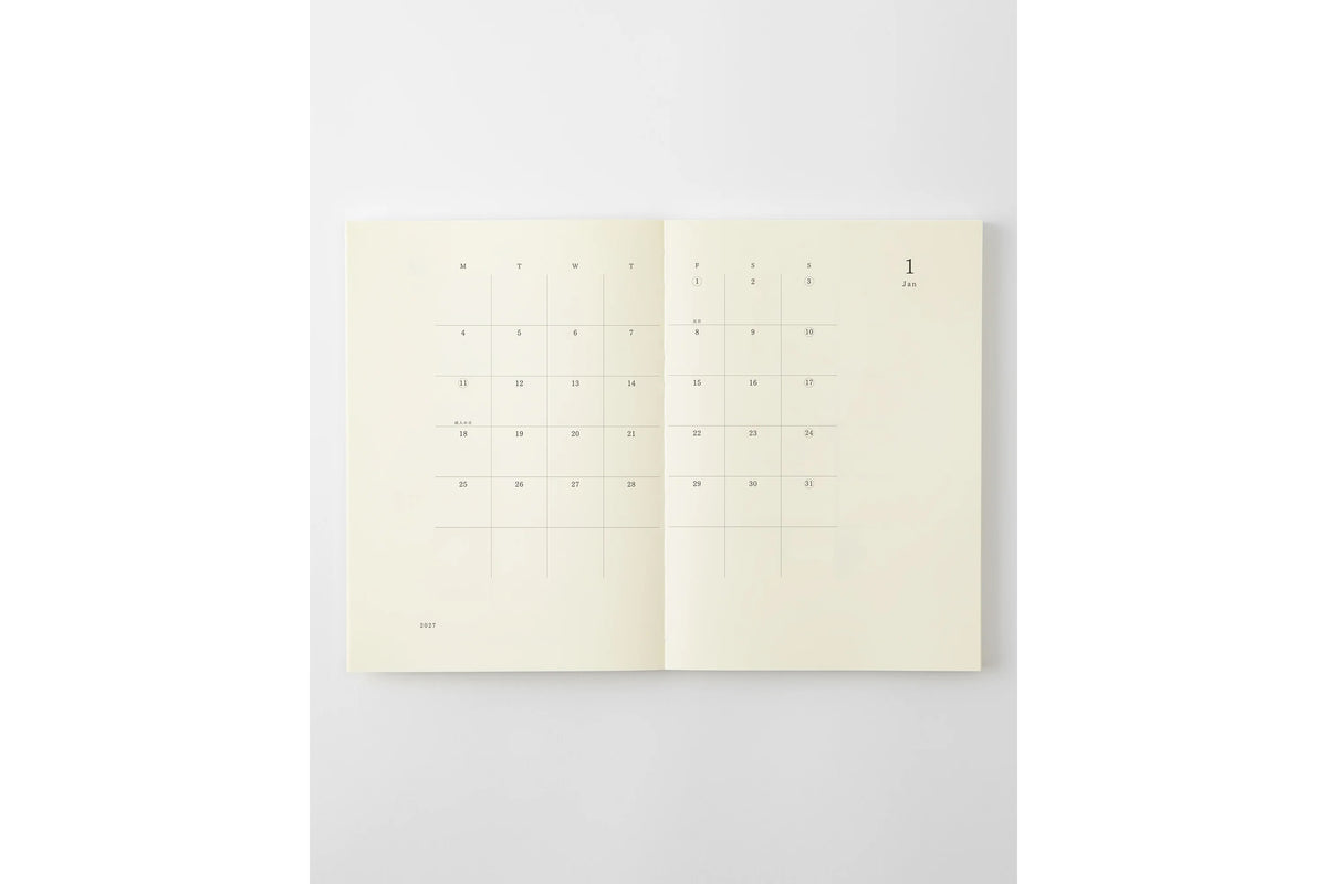 MD 2027 Notebook Diary - A5