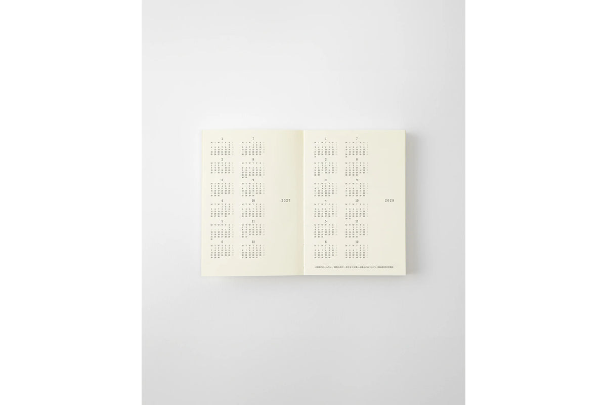 MD 2027 Notebook Diary - A7