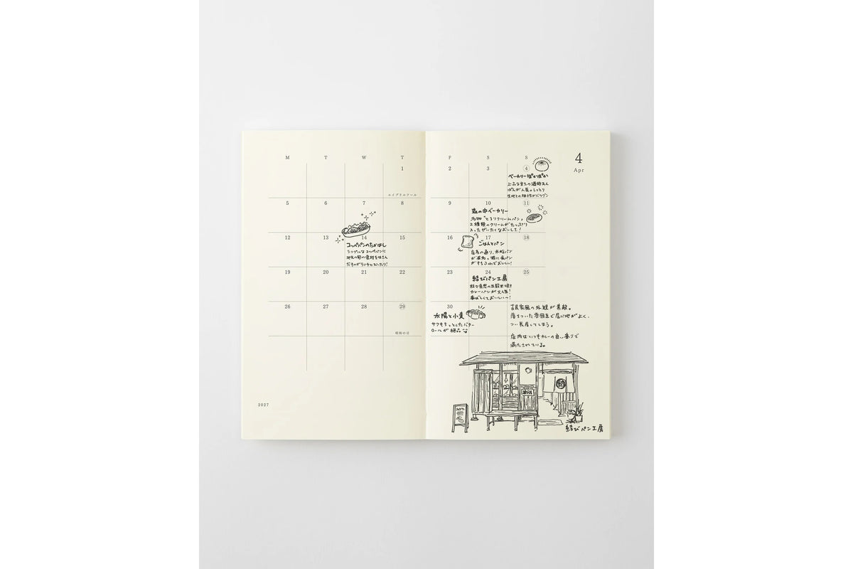 MD 2027 Notebook Diary - B6 Slim
