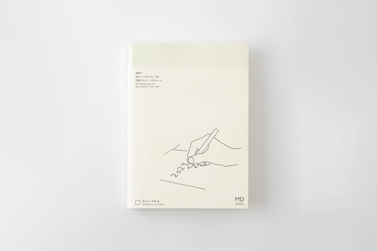 MD 2027 1 Page Per Day Diary - A5