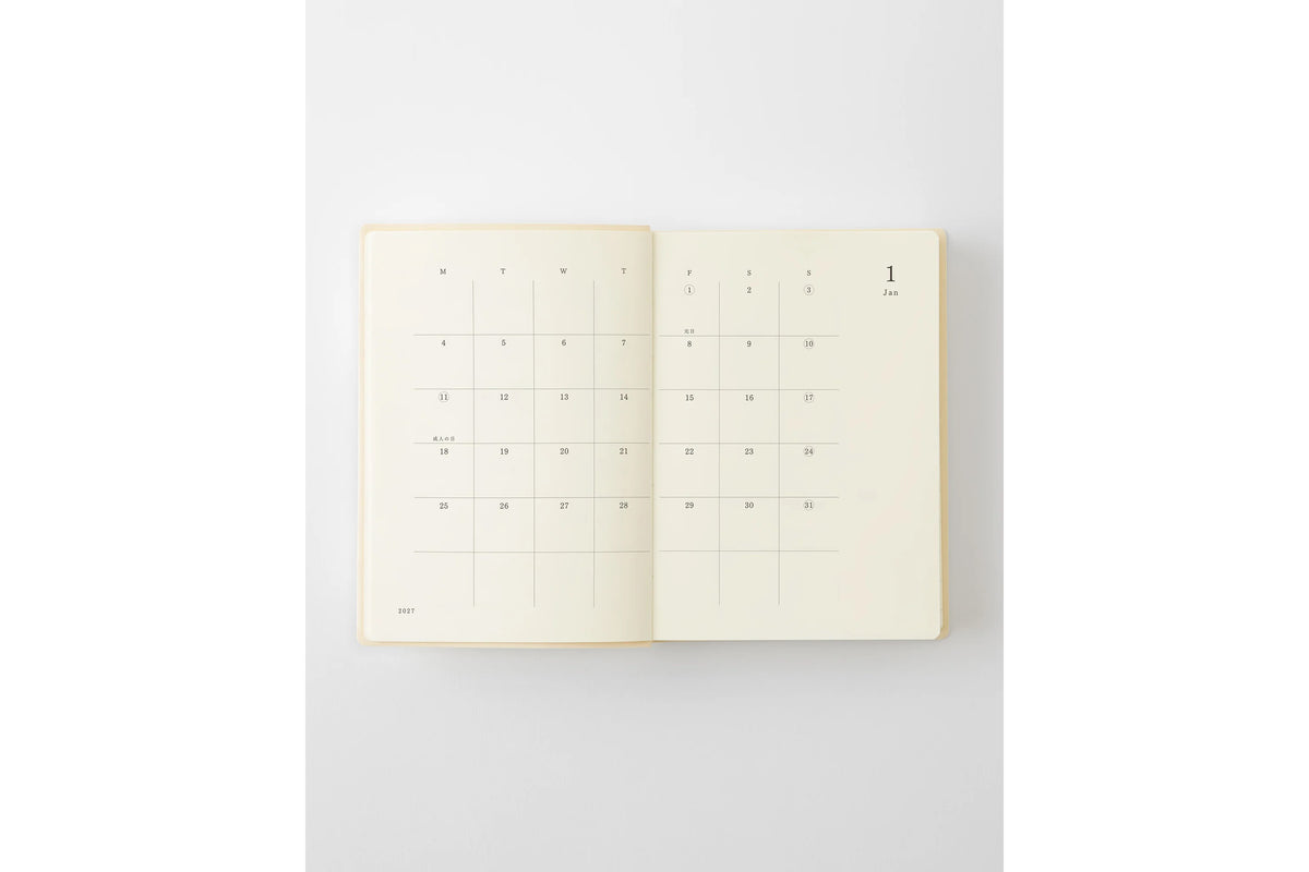 MD 2027 1 Page Per Day Diary - A6
