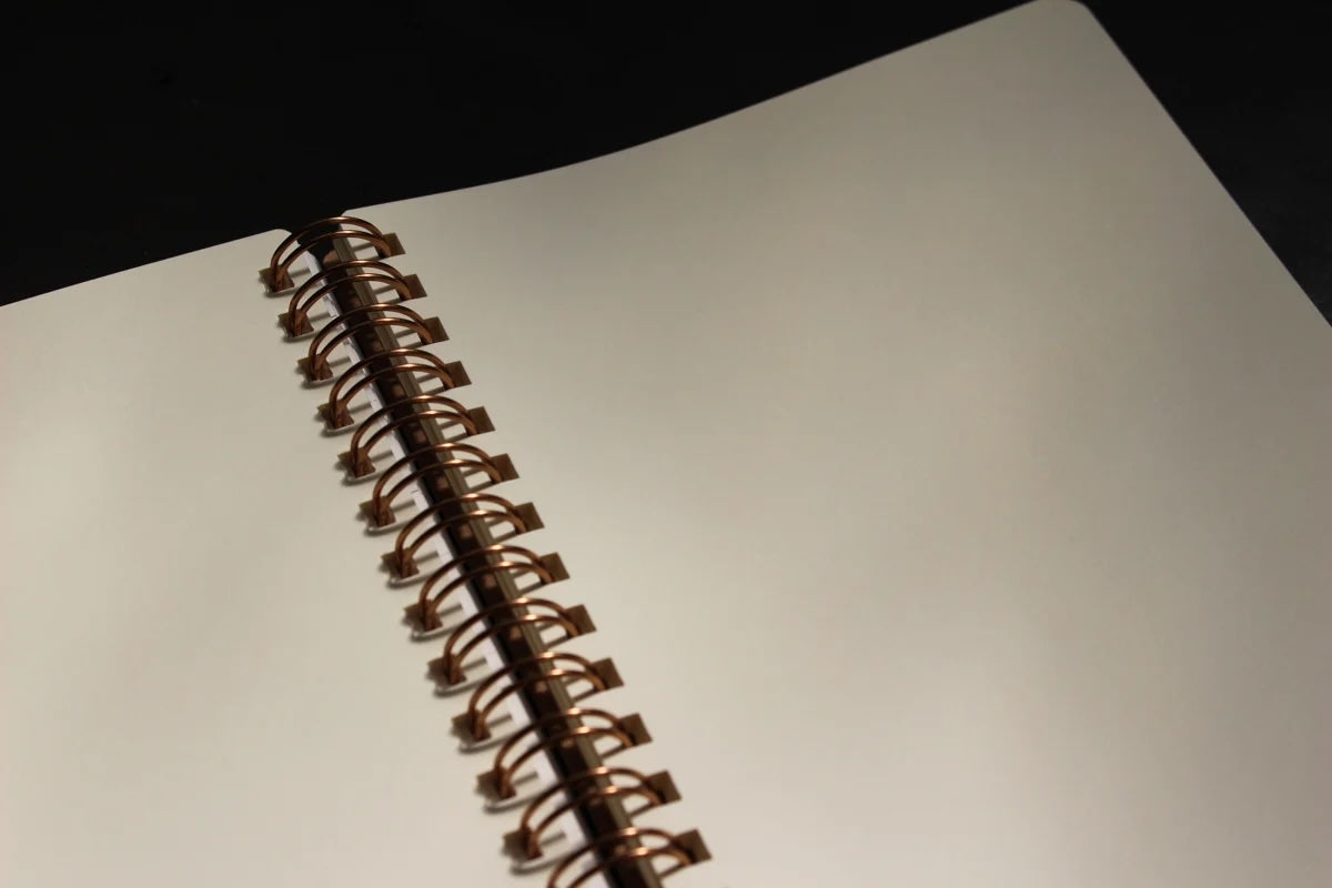 Midori Grain Notebook - B6 Red