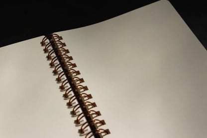 Midori Grain Notebook - B6 Red