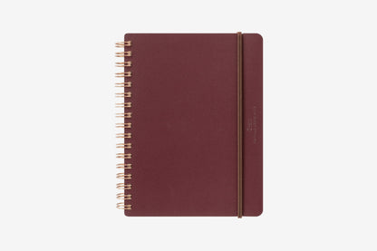 Midori Grain Notebook - B6 Red