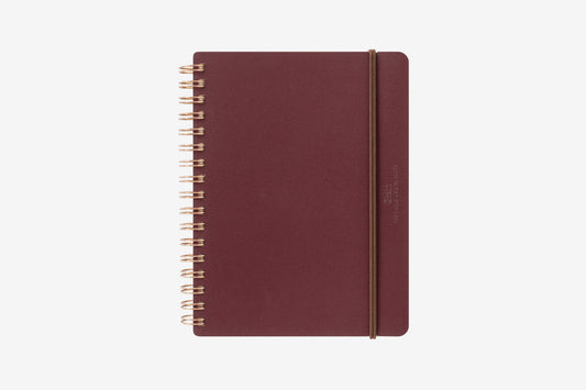 Midori Grain Notebook - B6 Red Notebooks Flywheel Stationery Tasmania