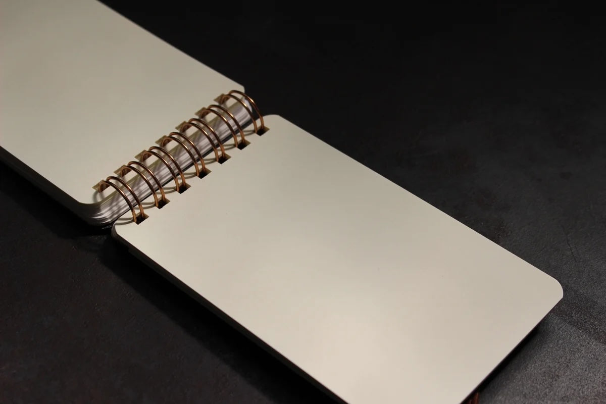 Midori Grain Notebook - Memo Green Notebooks Flywheel Stationery Tasmania