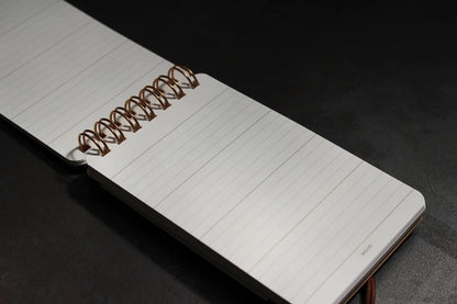 Midori Grain Notebook - Memo Red