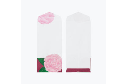 Kami Letter & Envelope Set - Camellia General Flywheel Stationery Tasmania