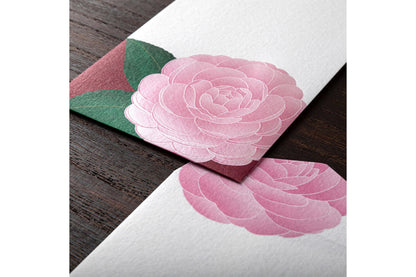 Kami Letter & Envelope Set - Camellia General Flywheel Stationery Tasmania