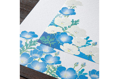 Kami Letter & Envelope Set - Nemophila General Flywheel Stationery Tasmania