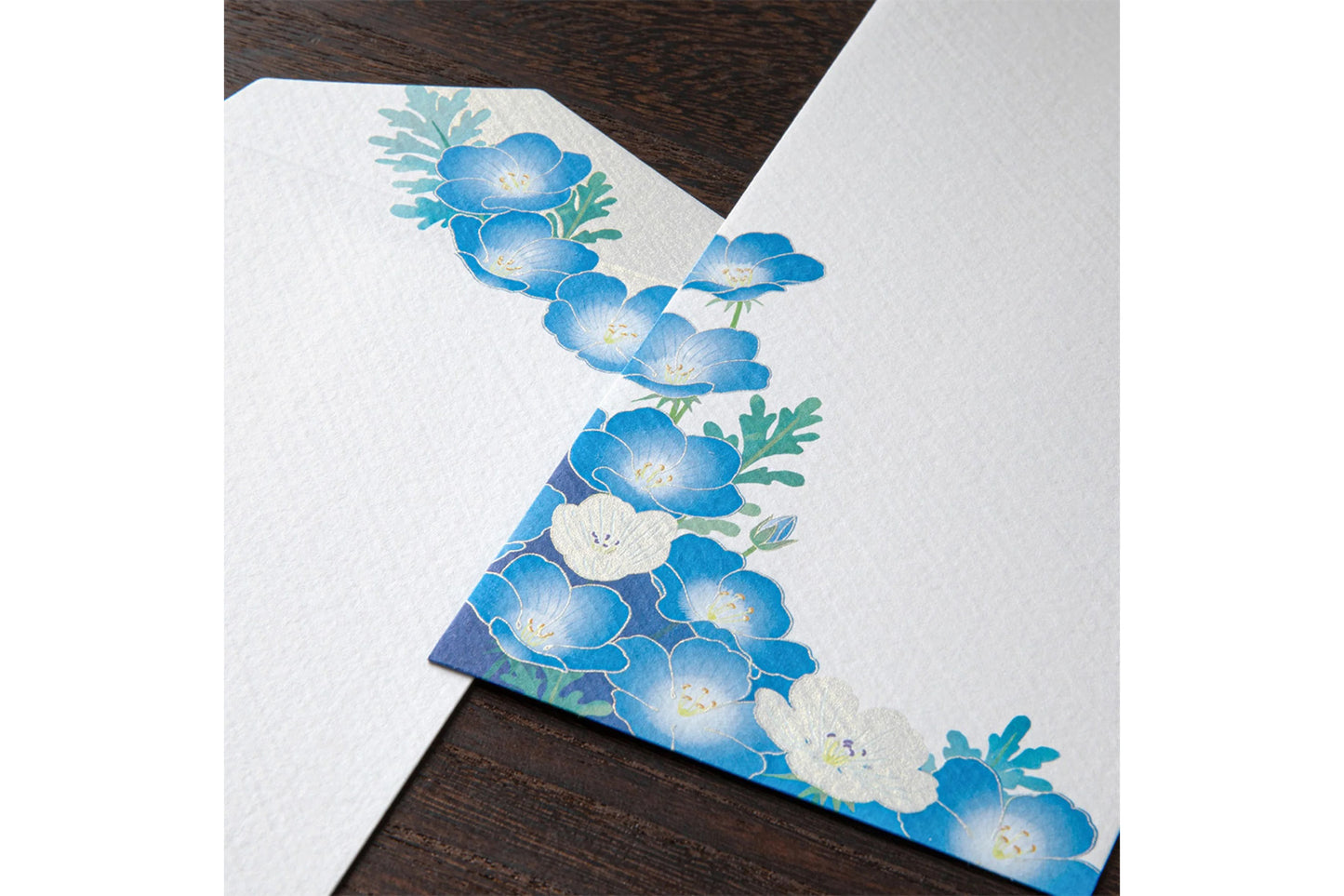 Kami Letter & Envelope Set - Nemophila General Flywheel Stationery Tasmania