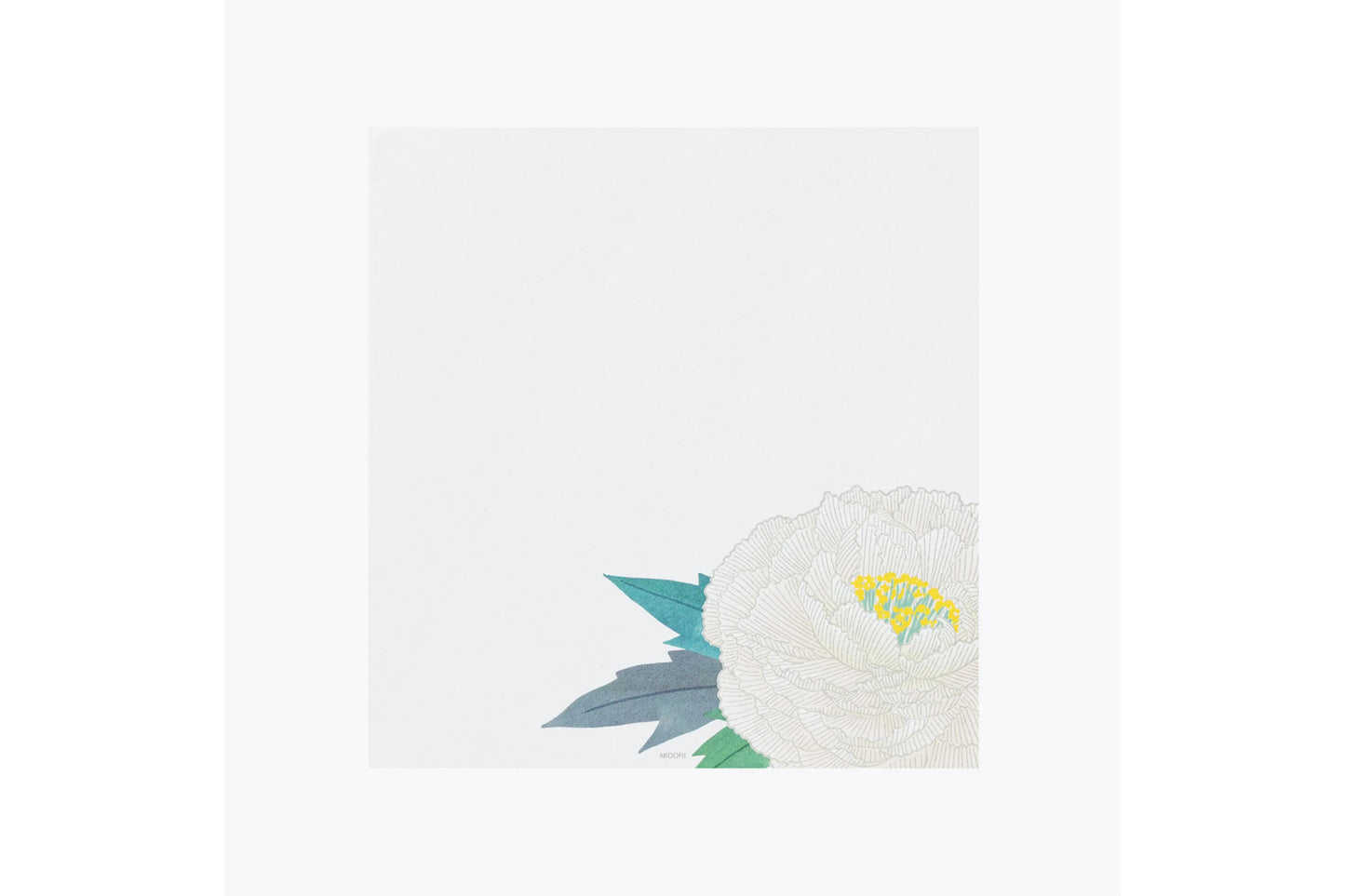 Kami Letter & Envelope Set - Winter Peony General Flywheel Stationery Tasmania