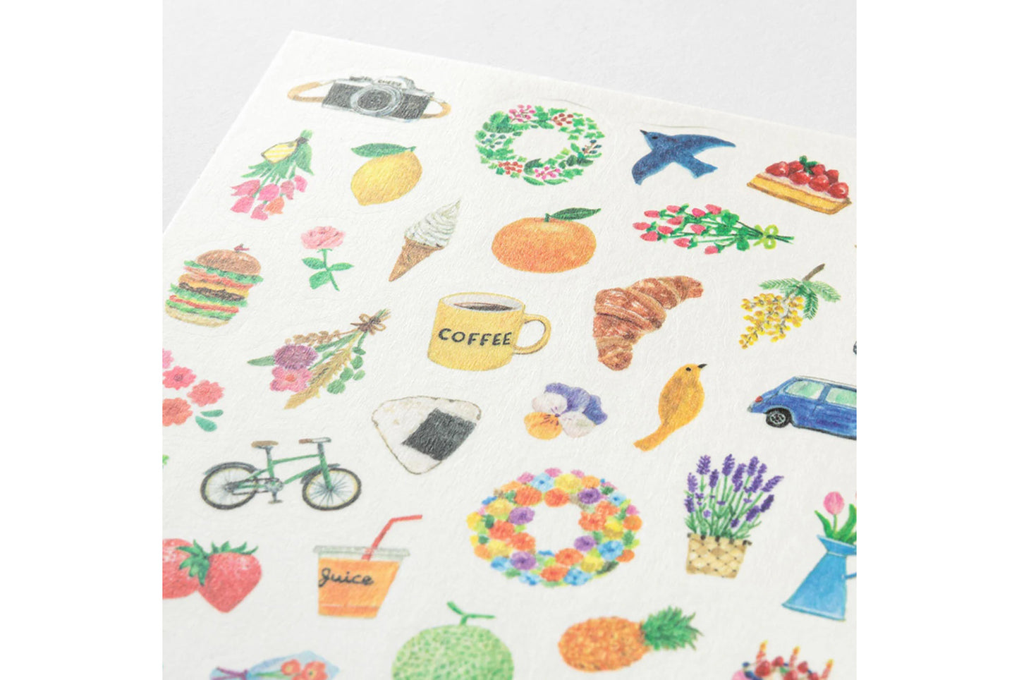 Midori Yuru Log Stickers - Motifs | Flywheel | Stationery | Tasmania