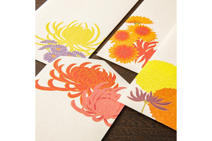 Kami Letter & Envelope Set - Autumn Bouquet | Flywheel | Stationery | Tasmania