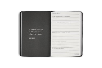 MiGoals 2026 A5 Weekly Diary - Black | Flywheel | Stationery | Tasmania