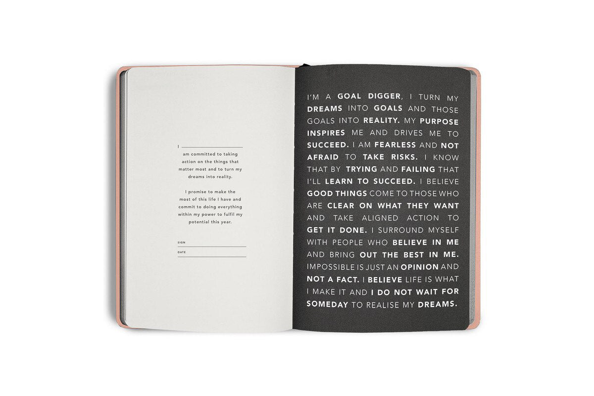 MiGoals 2026 A5 Weekly Diary - Just Peachy | Flywheel | Stationery | Tasmania