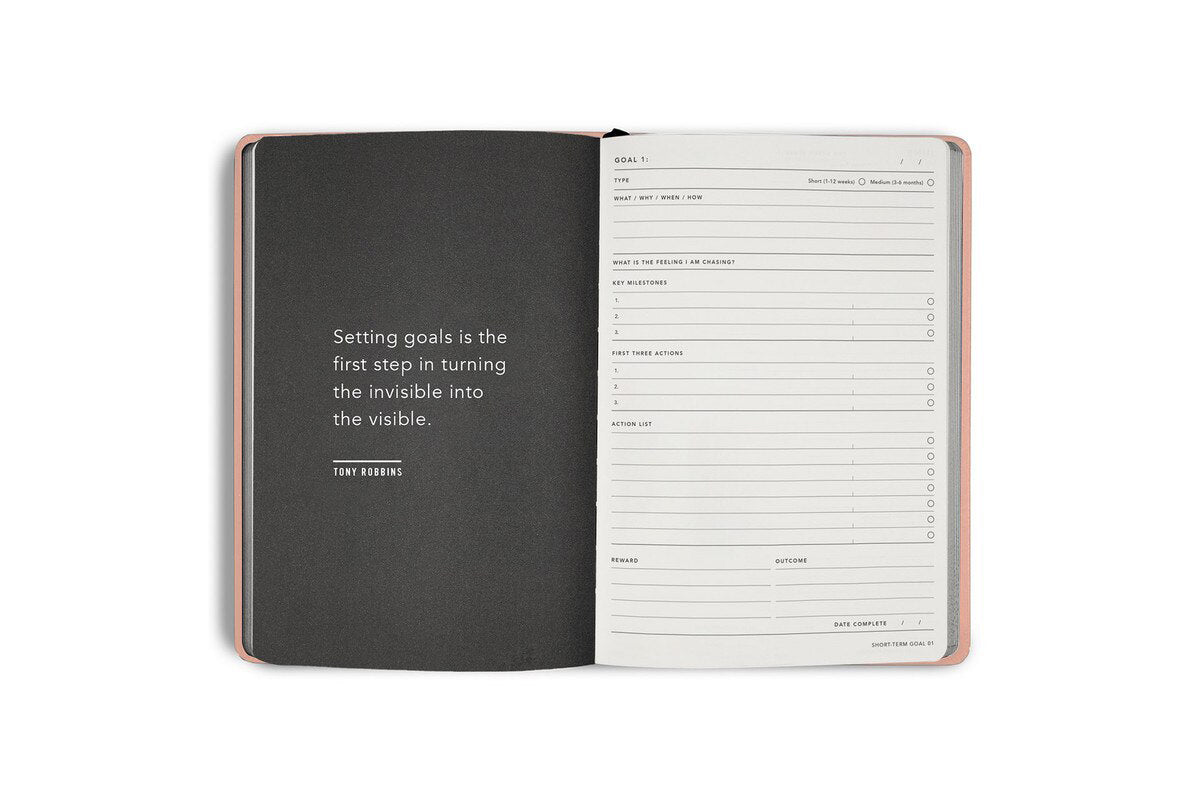 MiGoals 2026 A5 Weekly Diary - Just Peachy | Flywheel | Stationery | Tasmania