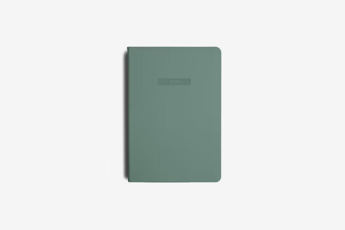 MiGoals 2026 A5 Weekly Diary - Sea Green | Flywheel | Stationery | Tasmania