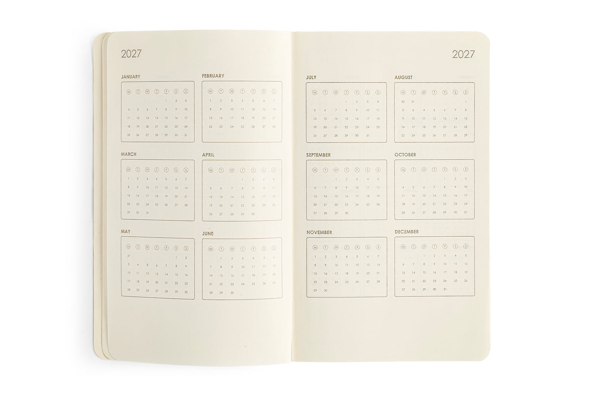 myPAPERCLIP 2027 Planner - Daily Black Diary Flywheel Stationery Tasmania