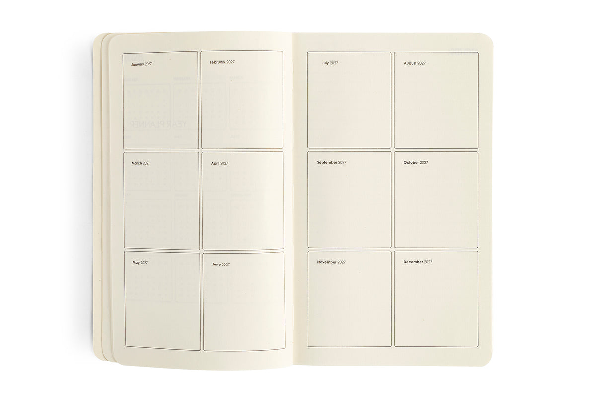 myPAPERCLIP 2027 Planner - Daily Black Diary Flywheel Stationery Tasmania