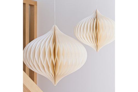 Nordic Rooms Statement Jewel - Off White 30cm Flywheel Stationery Tasmania
