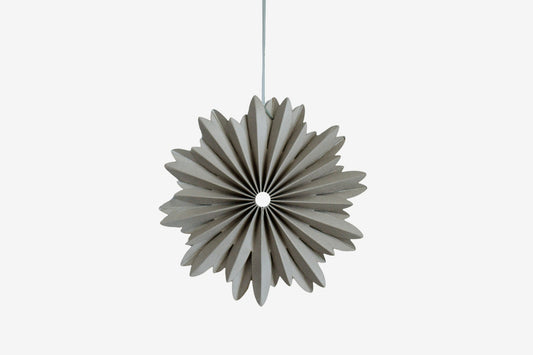 Nordic Rooms Hanging Star Ornament - Linen | Flywheel | Stationery | Tasmania