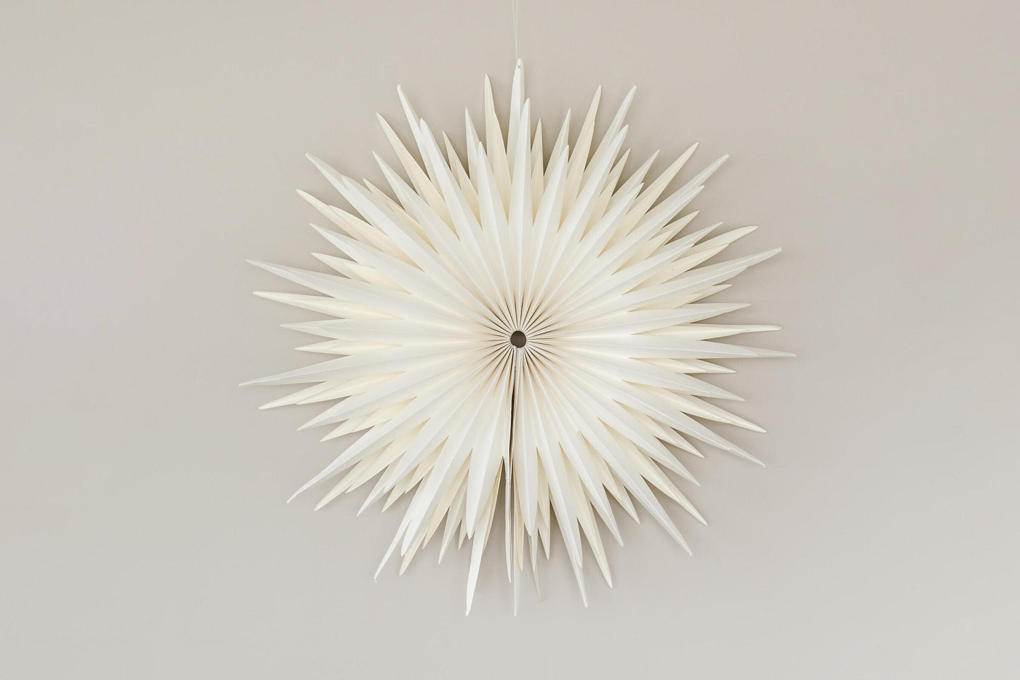 Nordic Rooms Window & Wall Hanging Star Ornament 50cm - Off White | Flywheel | Stationery | Tasmania