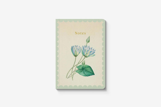 Kaleido A6 Soft Cover Notebook - Nymphaea-Caerulea | Flywheel | Stationery | Tasmania
