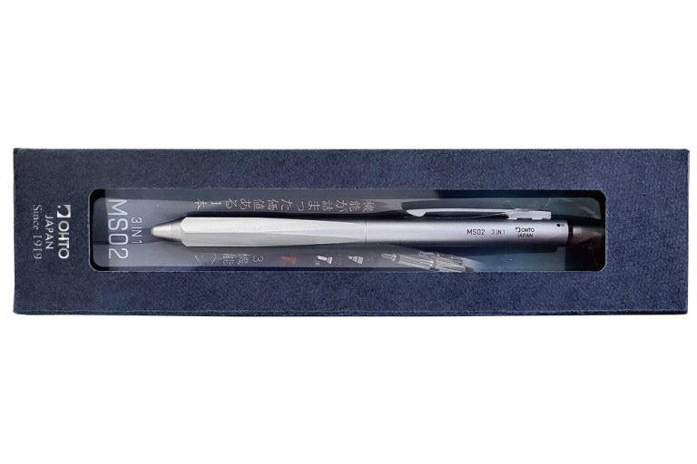 OHTO MS02 Multifunction Pen - Silver | Flywheel | Stationery | Tasmania