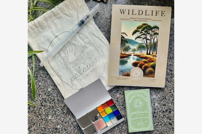 Palawa Pigments Watercolour Paintable Pad - Wildlife | Flywheel | Stationery | Tasmania