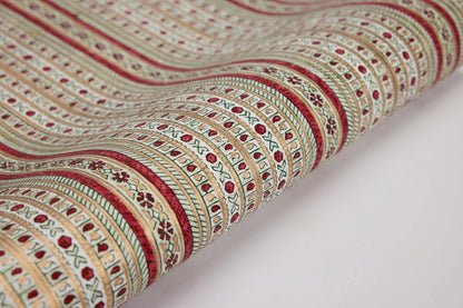 Paper Mirchi Block Printed Gift Wrap - Benares Festive Mix Flywheel Stationery Tasmania