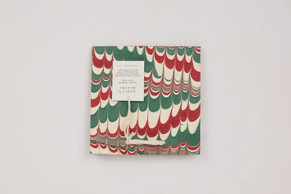 Paper Mirchi Hand Marbled Gift Bag Small - Scallops Jolly Flywheel Stationery Tasmania