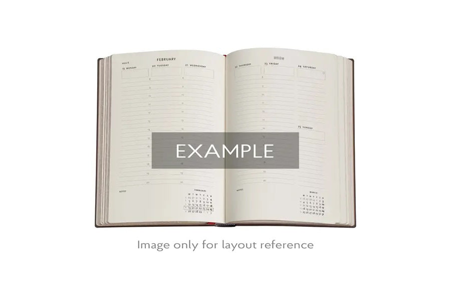 Paperblanks 2026 Maxi Weekly Diary - Kara-Ori Pink | Flywheel | Stationery | Tasmania