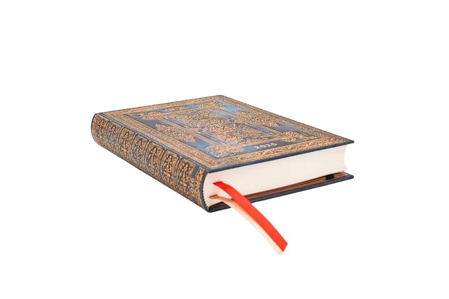 Paperblanks 2026 Midi Daily Diary - Blue Luxe | Flywheel | Stationery | Tasmania