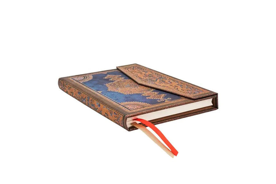 Paperblanks 2026 Midi Weekly Diary - Safavid Indigo | Flywheel | Stationery | Tasmania
