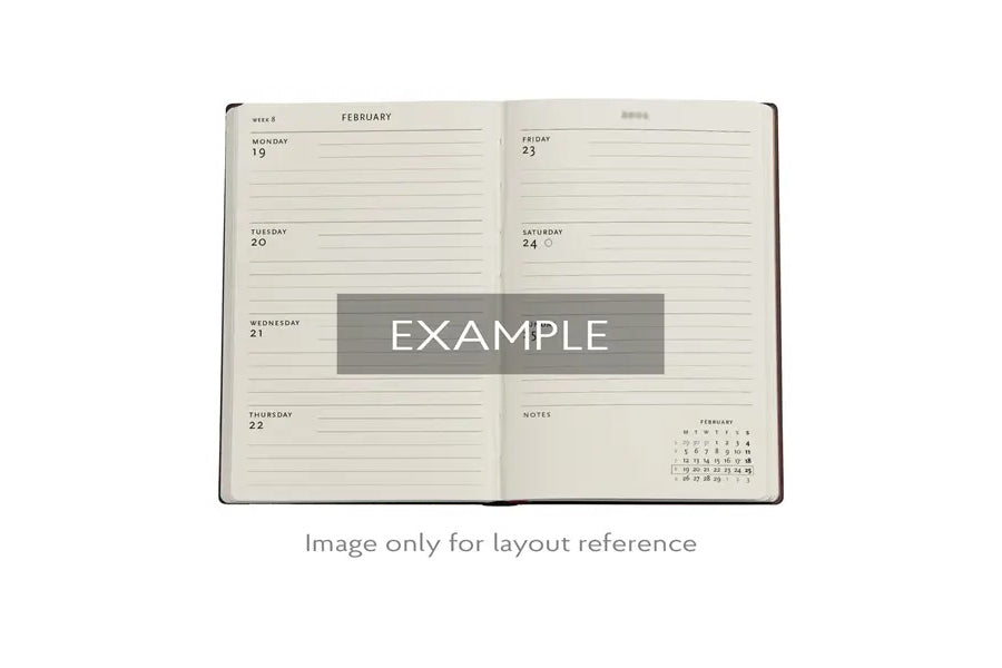 Paperblanks 2026 Mini Weekly Diary - The Orchard | Flywheel | Stationery | Tasmania