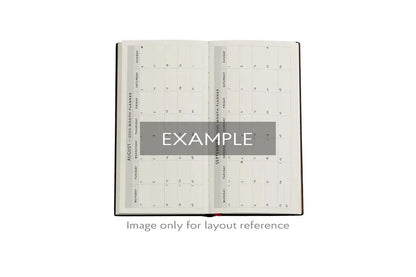 Paperblanks 2026 Slim Weekly Diary - Kara-Ori Pink | Flywheel | Stationery | Tasmania