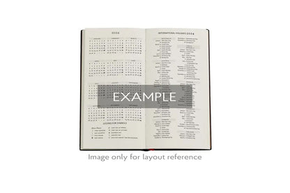 Paperblanks 2026 Slim Weekly Diary - Kara-Ori Pink | Flywheel | Stationery | Tasmania