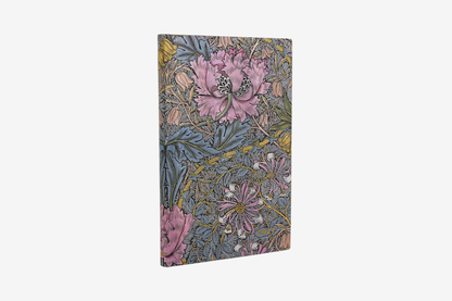 Paperblanks 2027 Maxi Flexi Weekly Planner - Morris Pink Honeysuckle