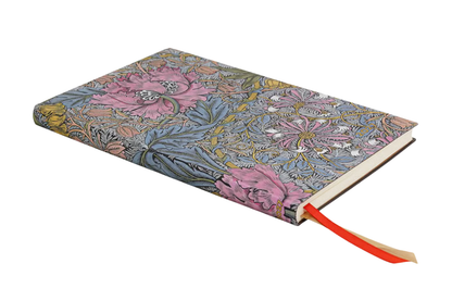 Paperblanks 2027 Maxi Flexi Weekly Planner - Morris Pink Honeysuckle