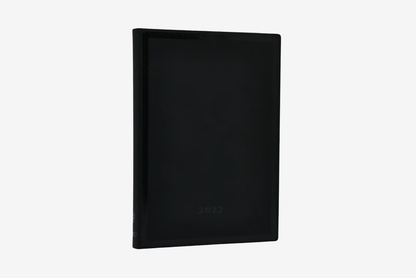 Paperblanks 2027 Midi Flexi Weekly Planner - Black Edition Bold