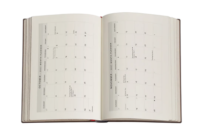 Paperblanks 2027 Midi Flexi Weekly Planner - Black Edition Bold