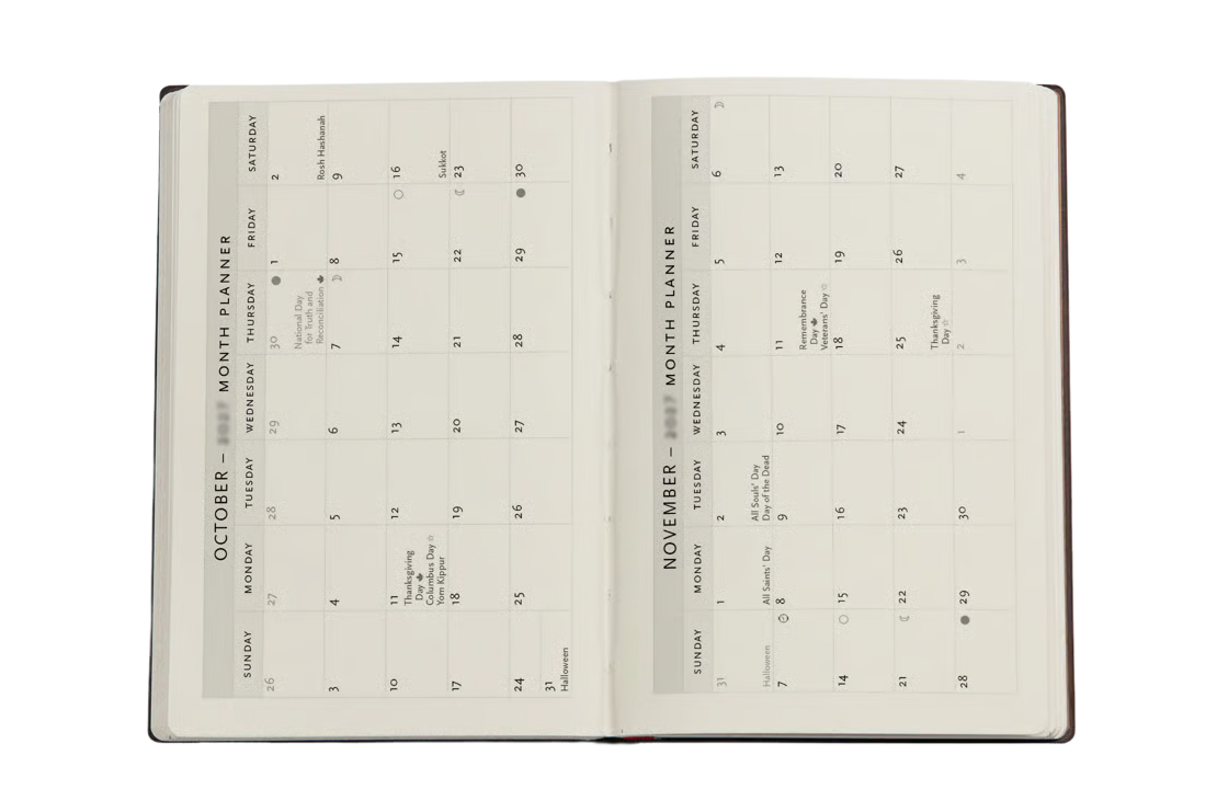 Paperblanks 2027 Mini Flexi Weekly Planner - Mimosa